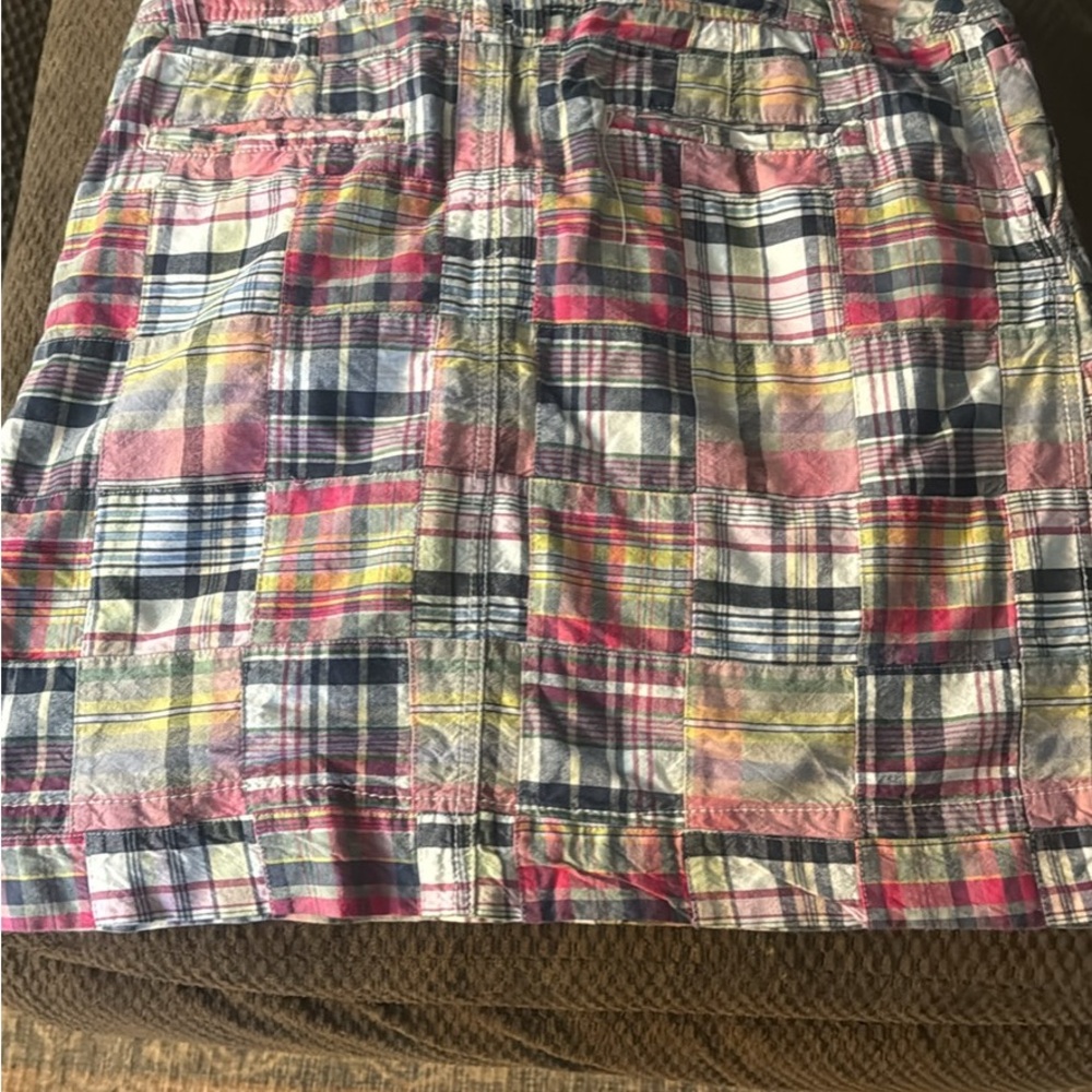 Merona Multicolor Plaid Skirt